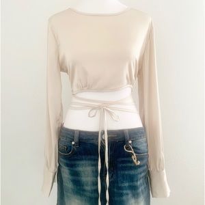 Sans Souci Women’s Wrap Crop Top